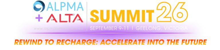 ALPMA + ALTA Business of Law Summit 2026 - Rewind to Recharge: Accelerate into the future!