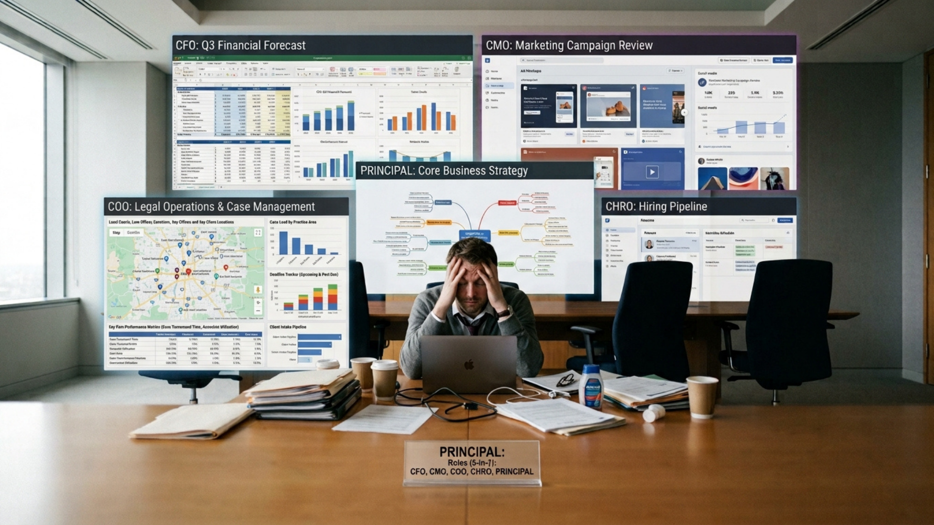 Building a firm that runs without you in every detail