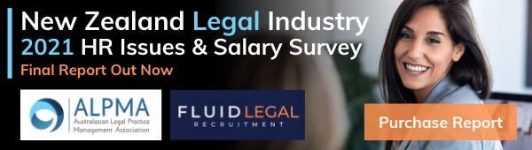 New Zealand Legal Industry 2021 HR Issues & Salary Survey - Final report out now: Purchase Report